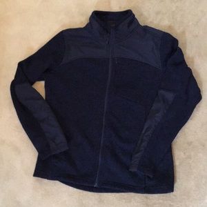 Navy blue, full-zip jacket size XL